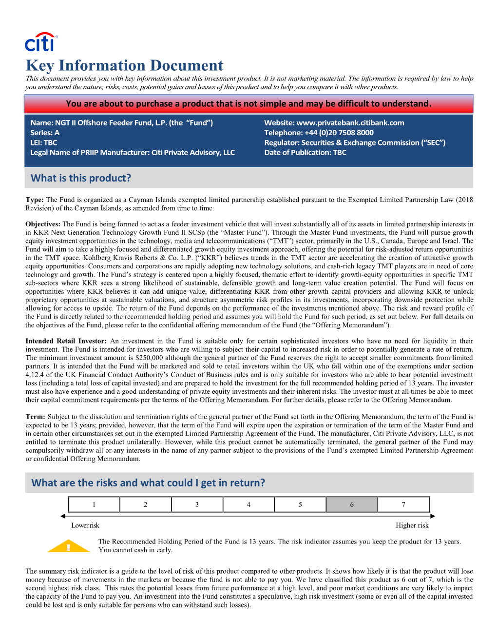 NGT II Offshore Feeder Fund, L.P