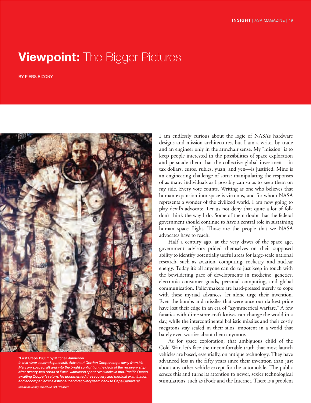 Viewpoint: the Bigger Pictures