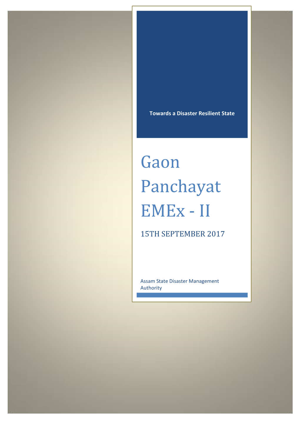 Gaon Panchayat Emex - II