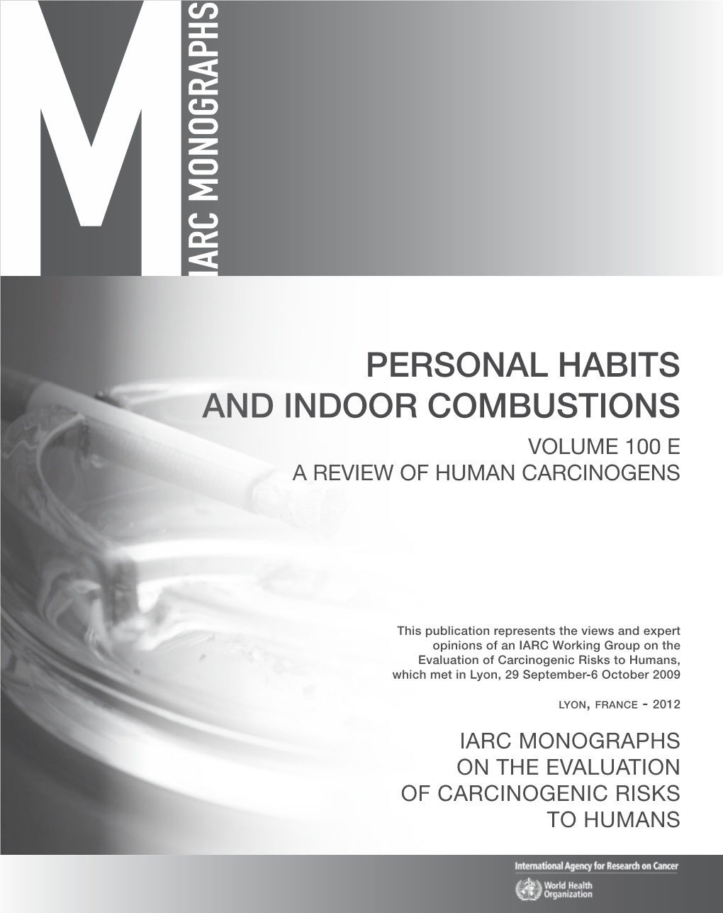 Cumulative Cross Index to Iarc Monographs