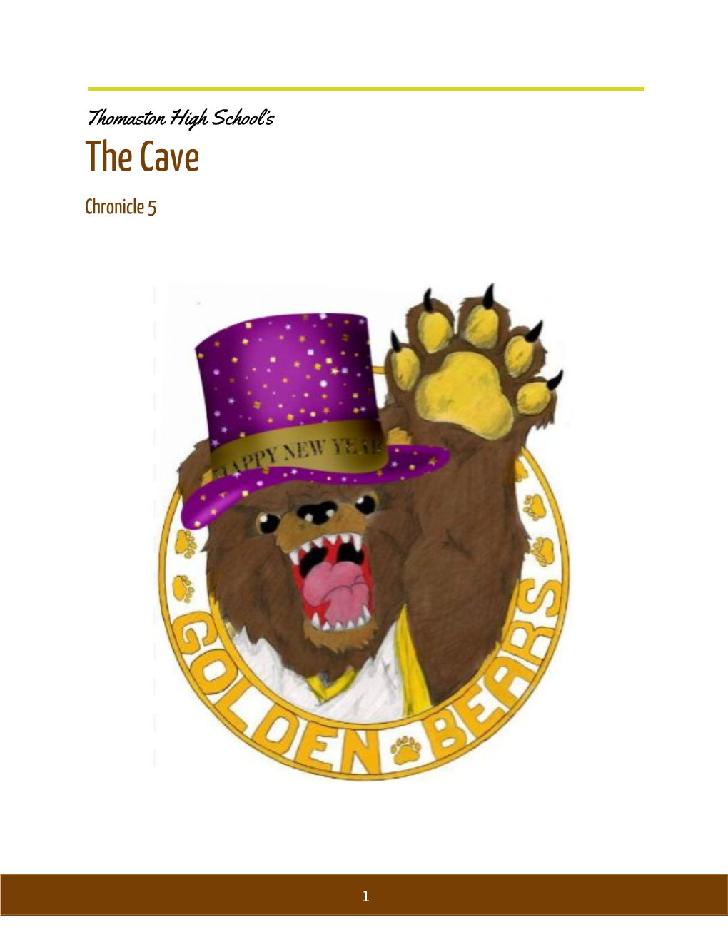 The Cave Chronicle 5