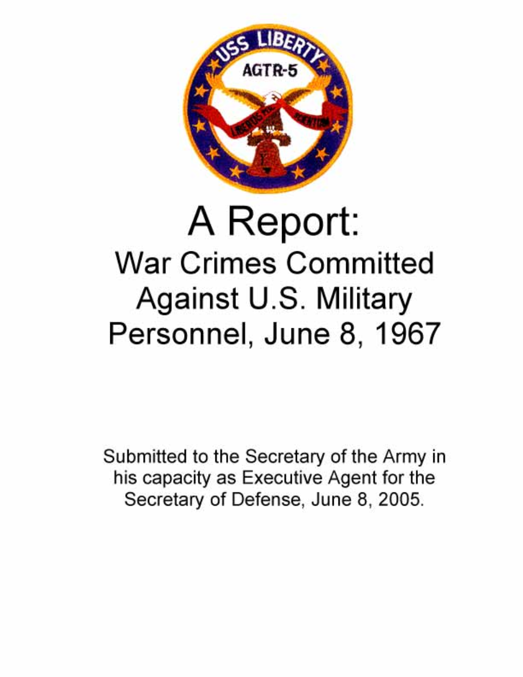 A Report of War Crimes Committed