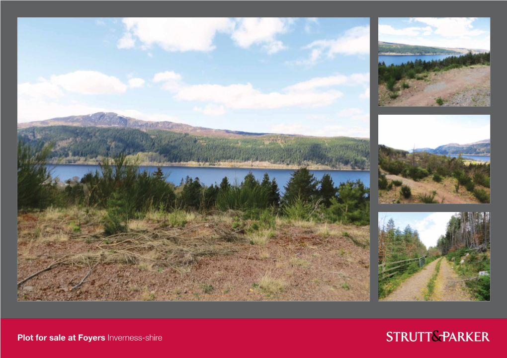 Plot for Sale at Foyers Inverness-Shire