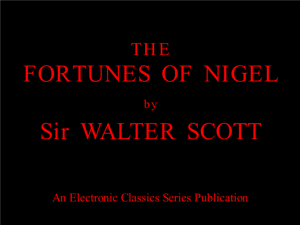 Walter-Scott-The-Fortunes-Of-Nigel.Pdf