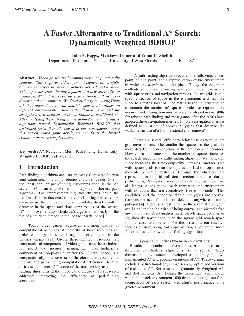 A Faster Alternative to Traditional A* Search: Dynamically Weighted BDBOP