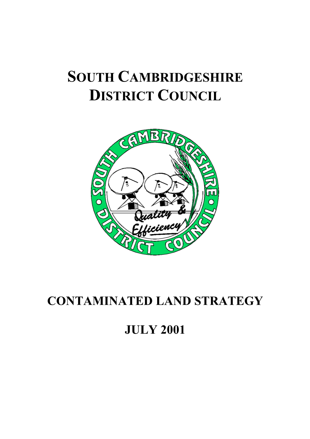3. Corporate Objectives of South Cambridgeshire District Council