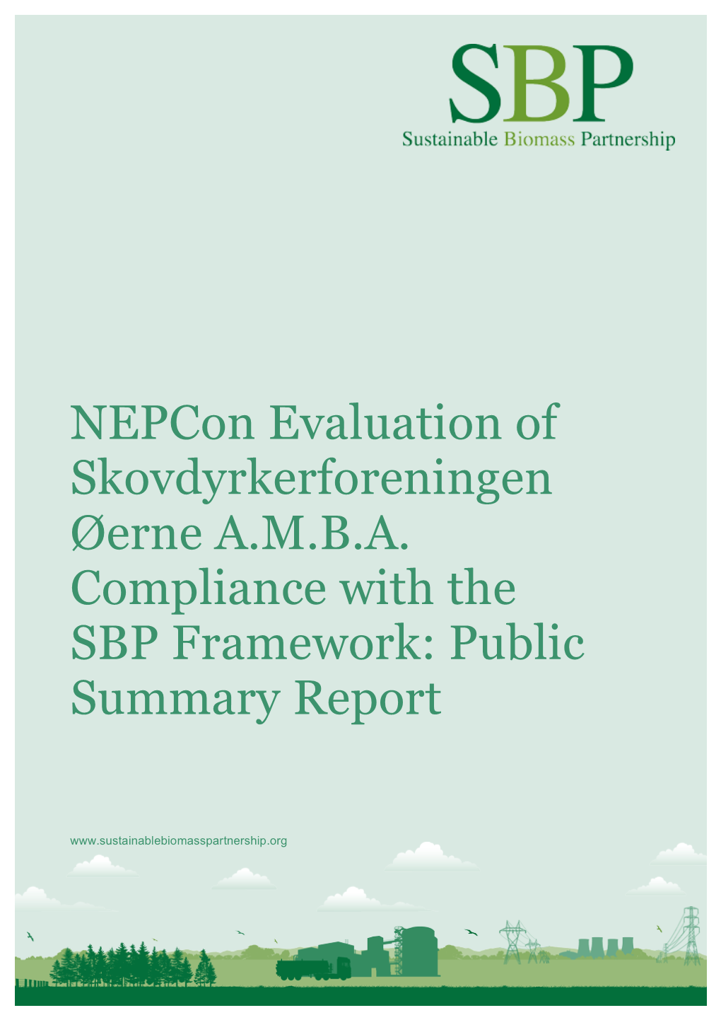 Nepcon CB Public Summary Report V1.0 Skovdyrkerforeningen