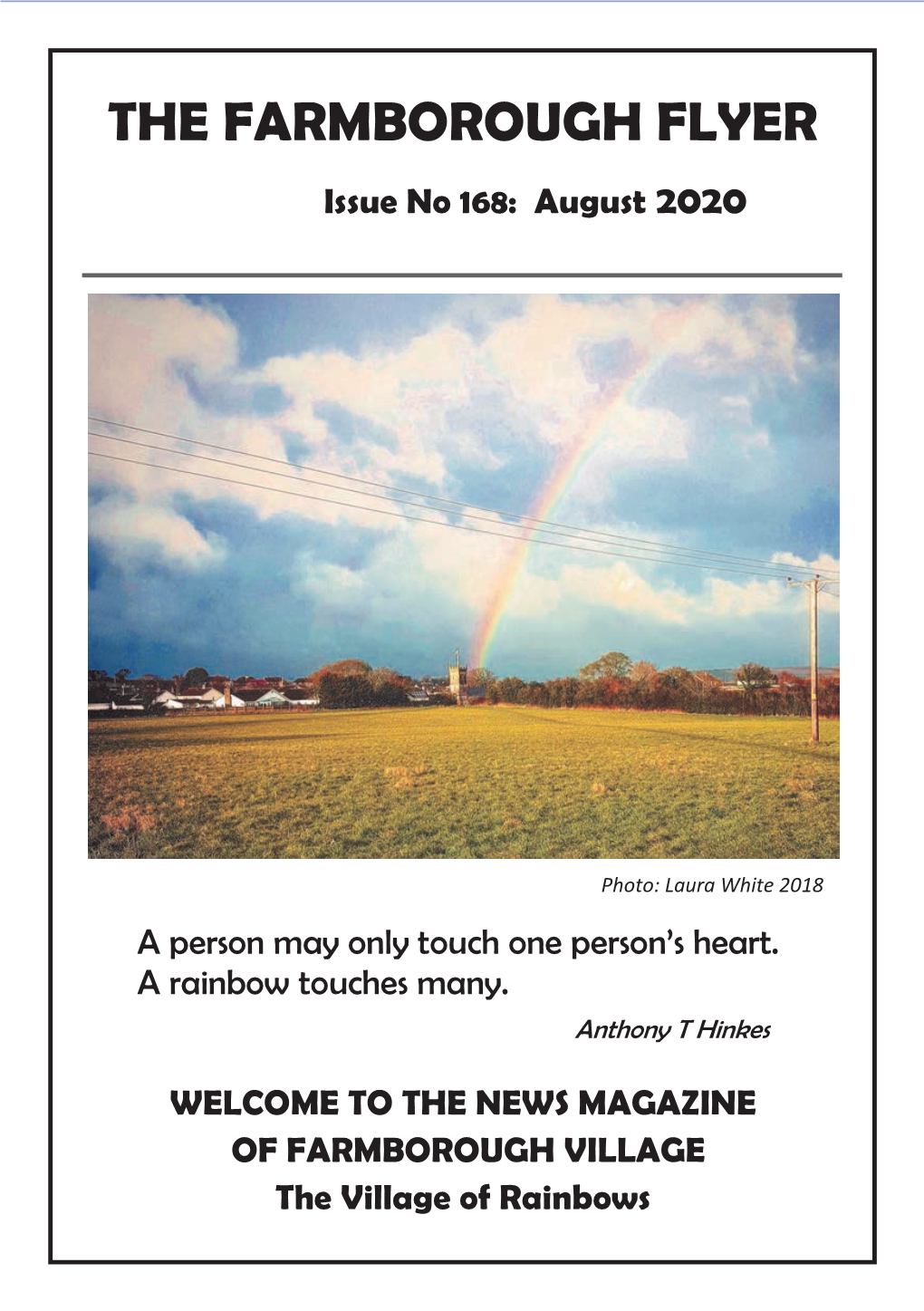 THE FARMBOROUGH FLYER Issue No 168: August 2020