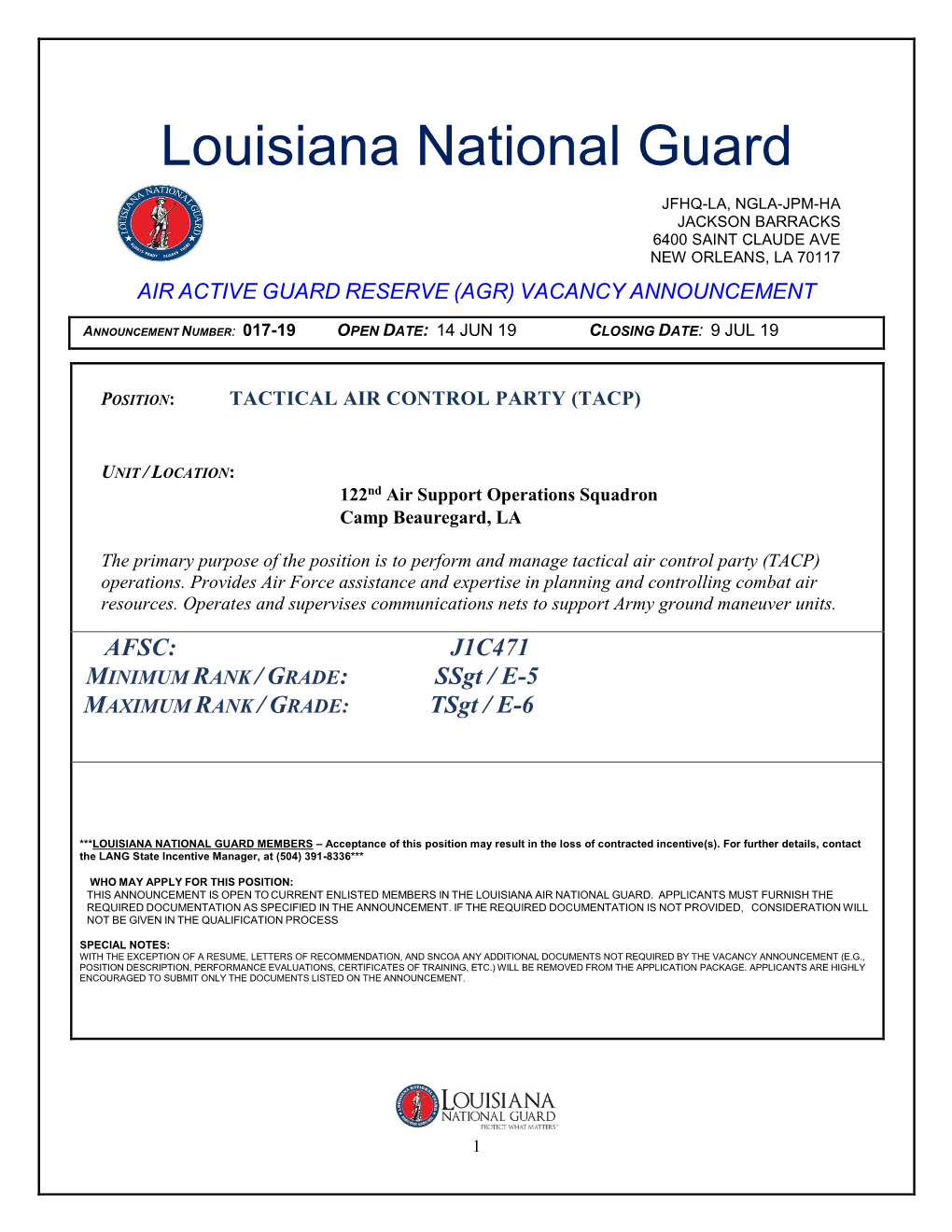 Louisiana National Guard