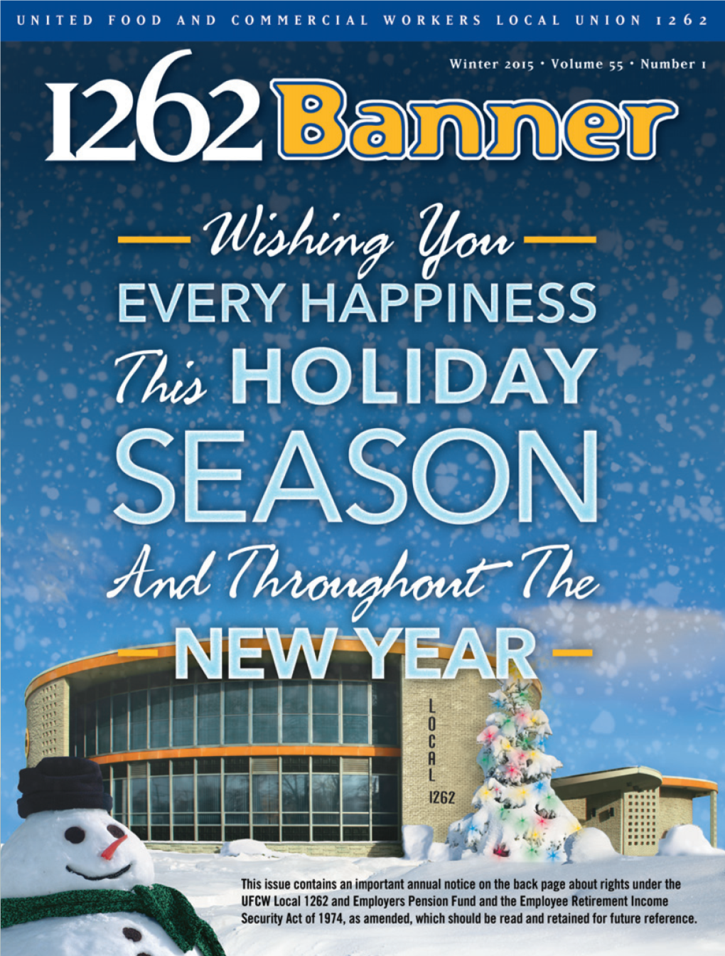 Local 1262 December 2015 Banner