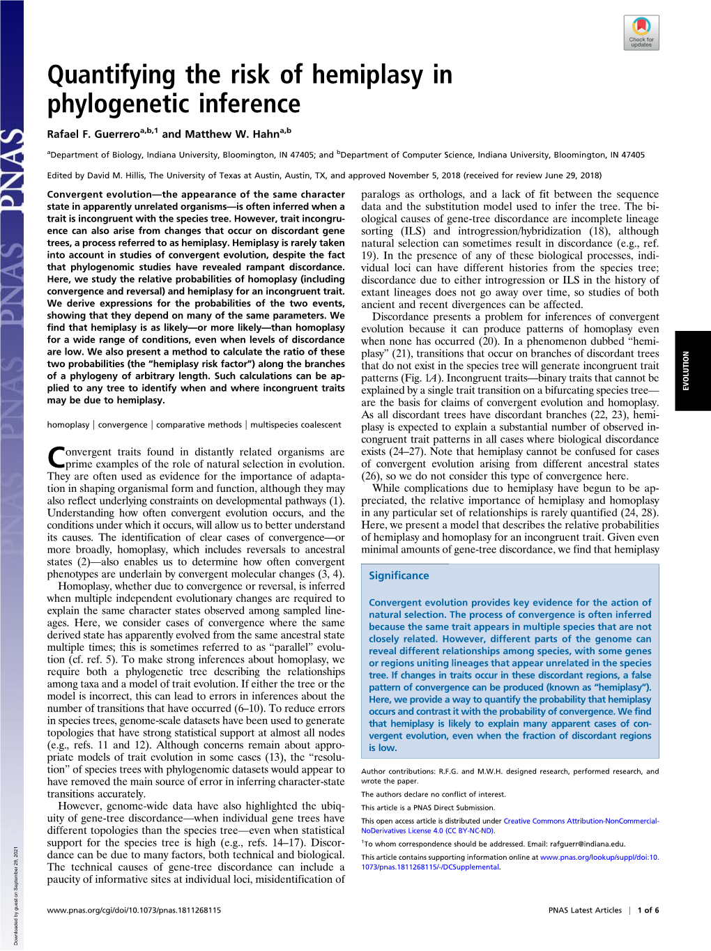 Quantifying the Risk of Hemiplasy in Phylogenetic Inference