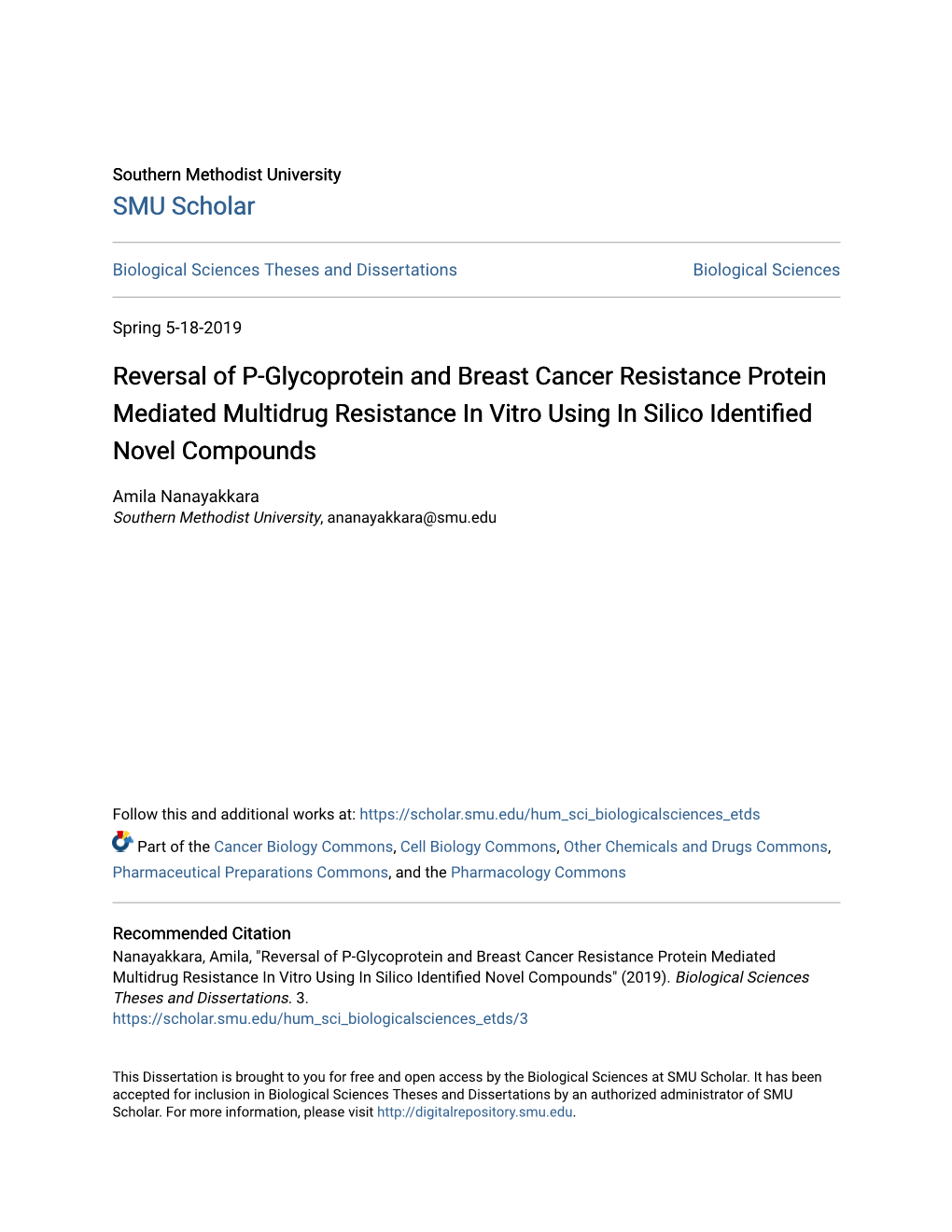 Reversal of P-Glycoprotein and Breast Cancer Resistance Protein Mediated Multidrug Resistance in Vitro Using in Silico Identified Novel Compounds