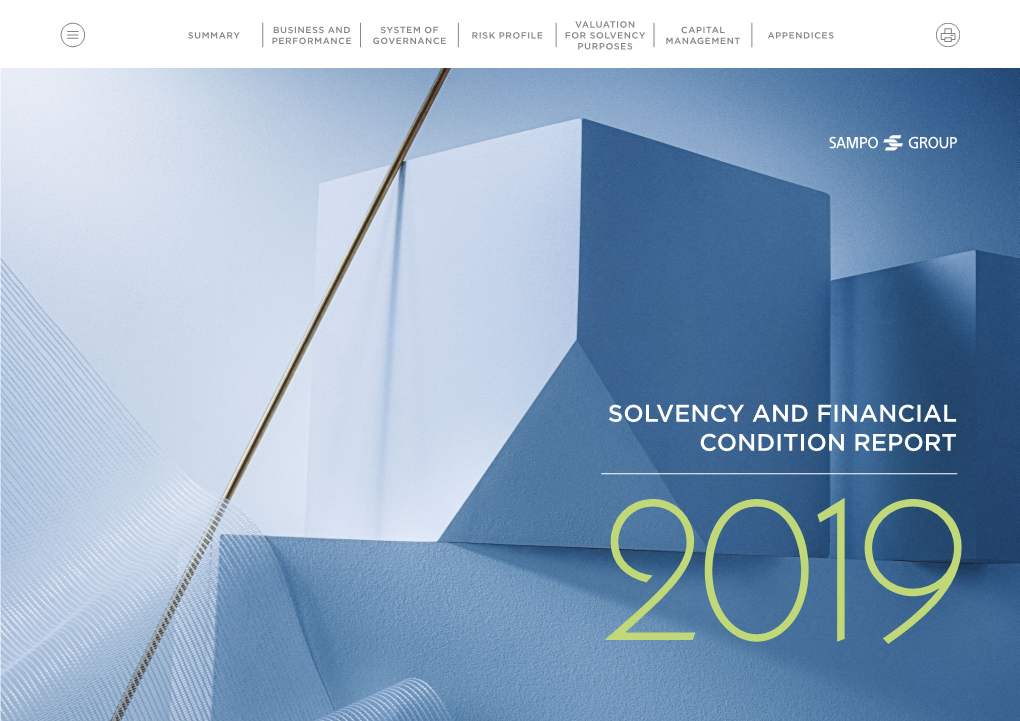 Sampo Group: Solvency and Financial Condition Report 2019
