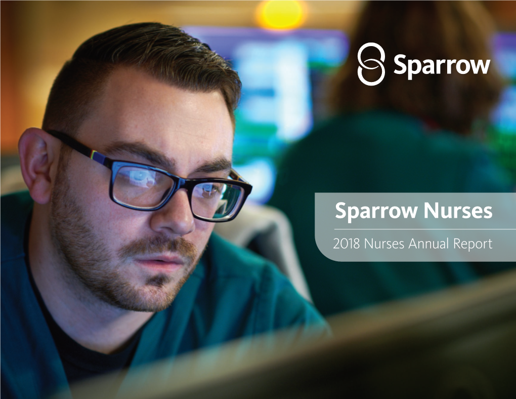 Sparrow Nurses 2018 Nurses Annual Report