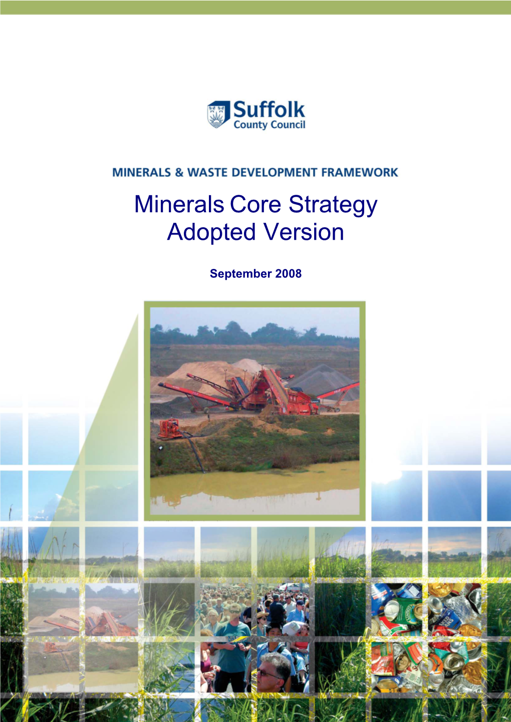 Minerals Core Strategy Draft Preferred Options