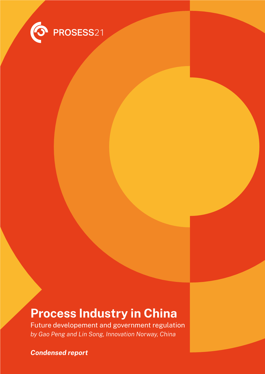 Process Industry in China Future Developement and Government Regulation by Gao Peng and Lin Song, Innovation Norway, China