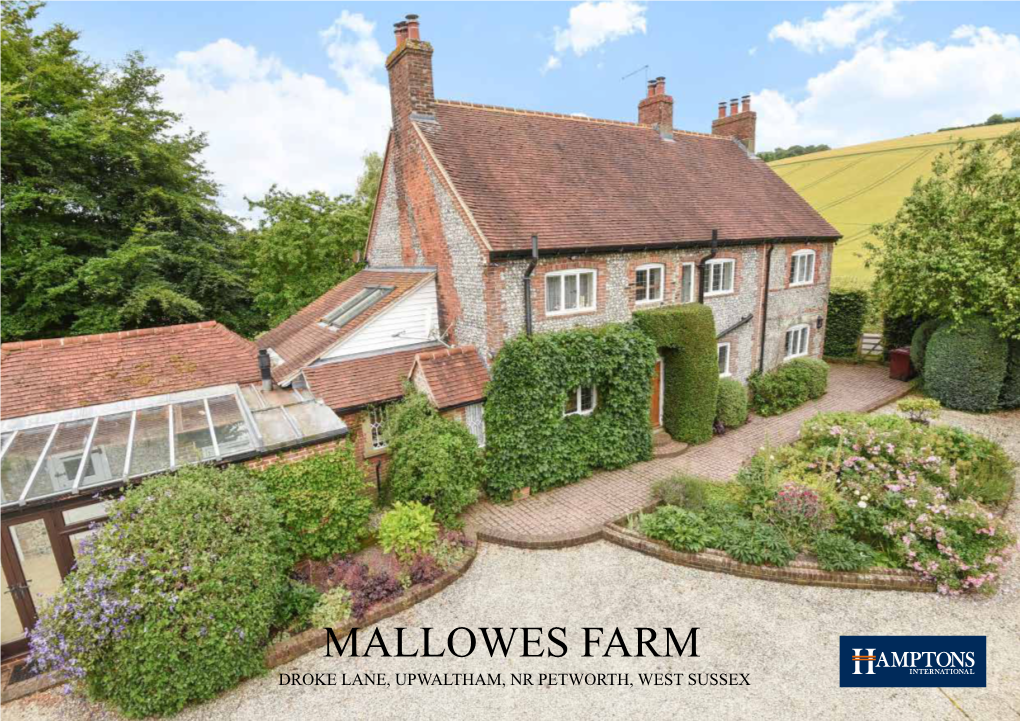 Mallowes Farm Droke Lane, Upwaltham, Nr Petworth, West Sussex