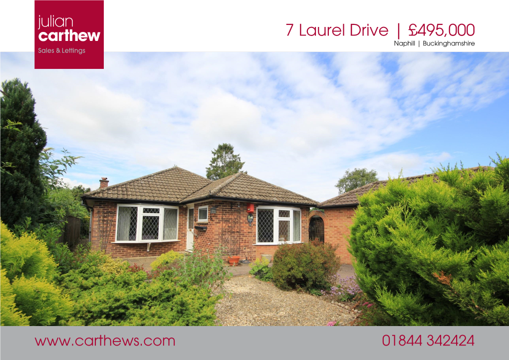 7 Laurel Drive | £495,000 Naphill | Buckinghamshire