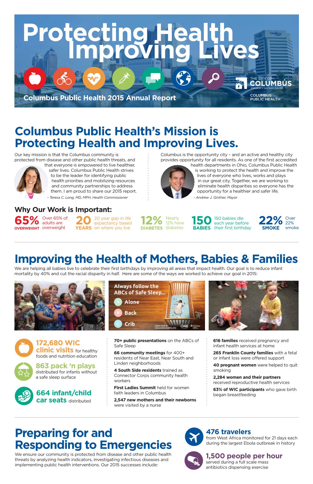 Columbus Public Health's Mission Is Protecting Health and Improving