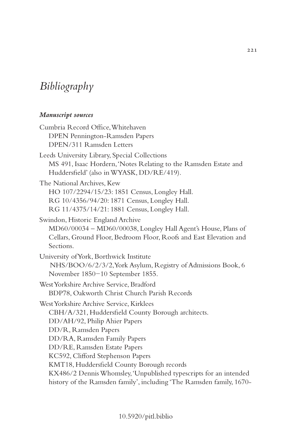 Bibliography