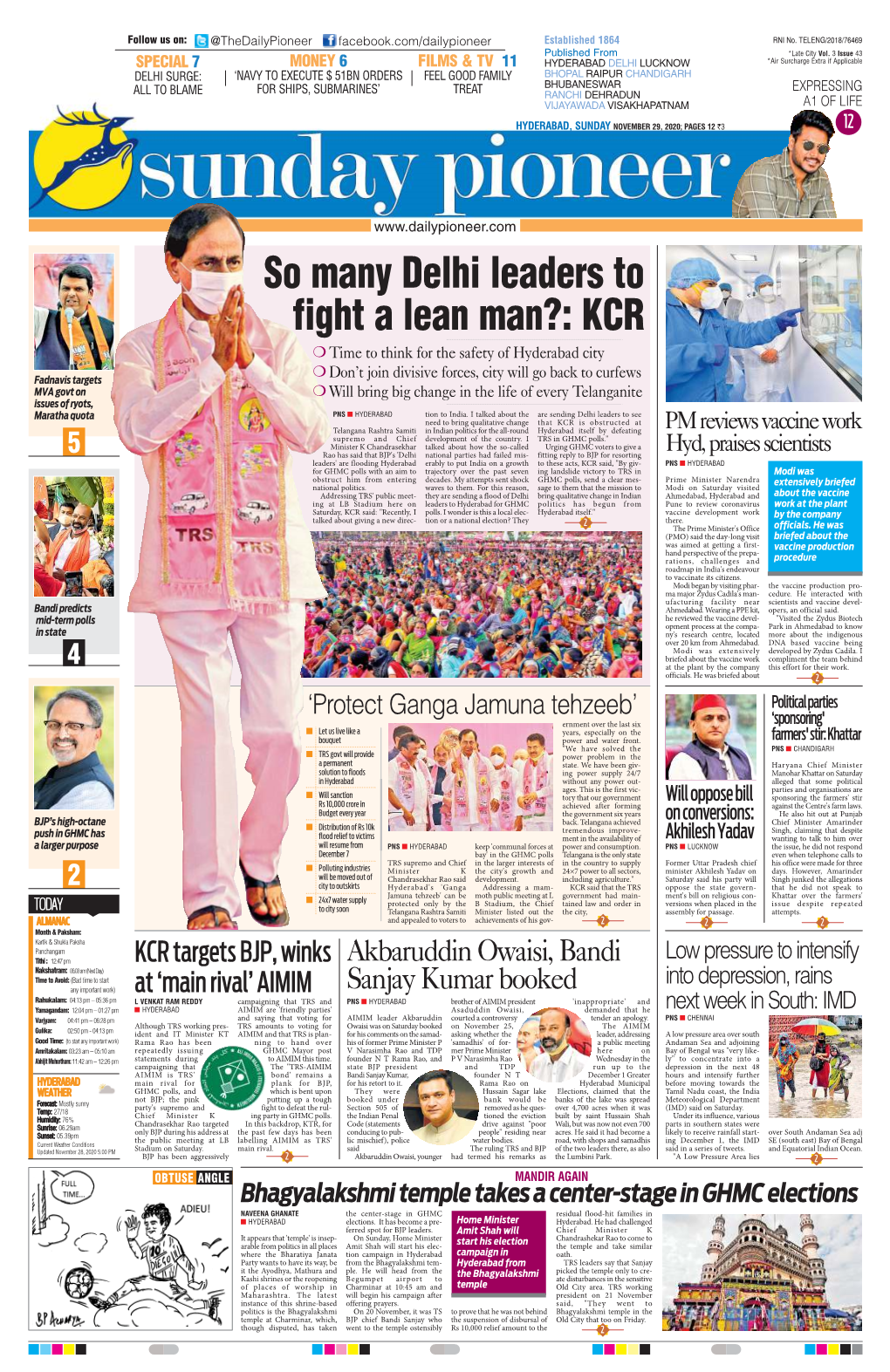 So Many Delhi Leaders to Fight a Lean Man?