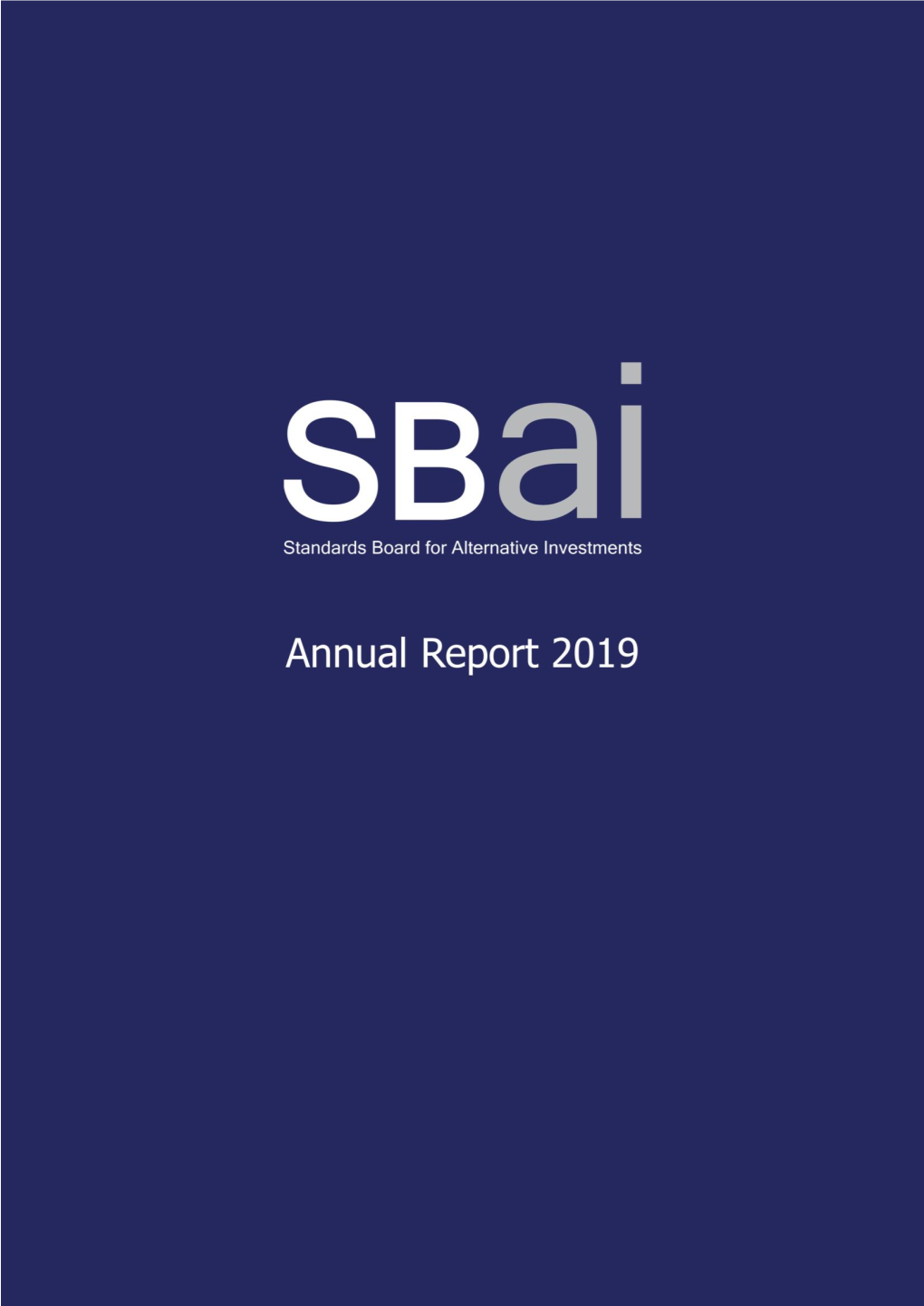 SBAI Annual Report (2019)