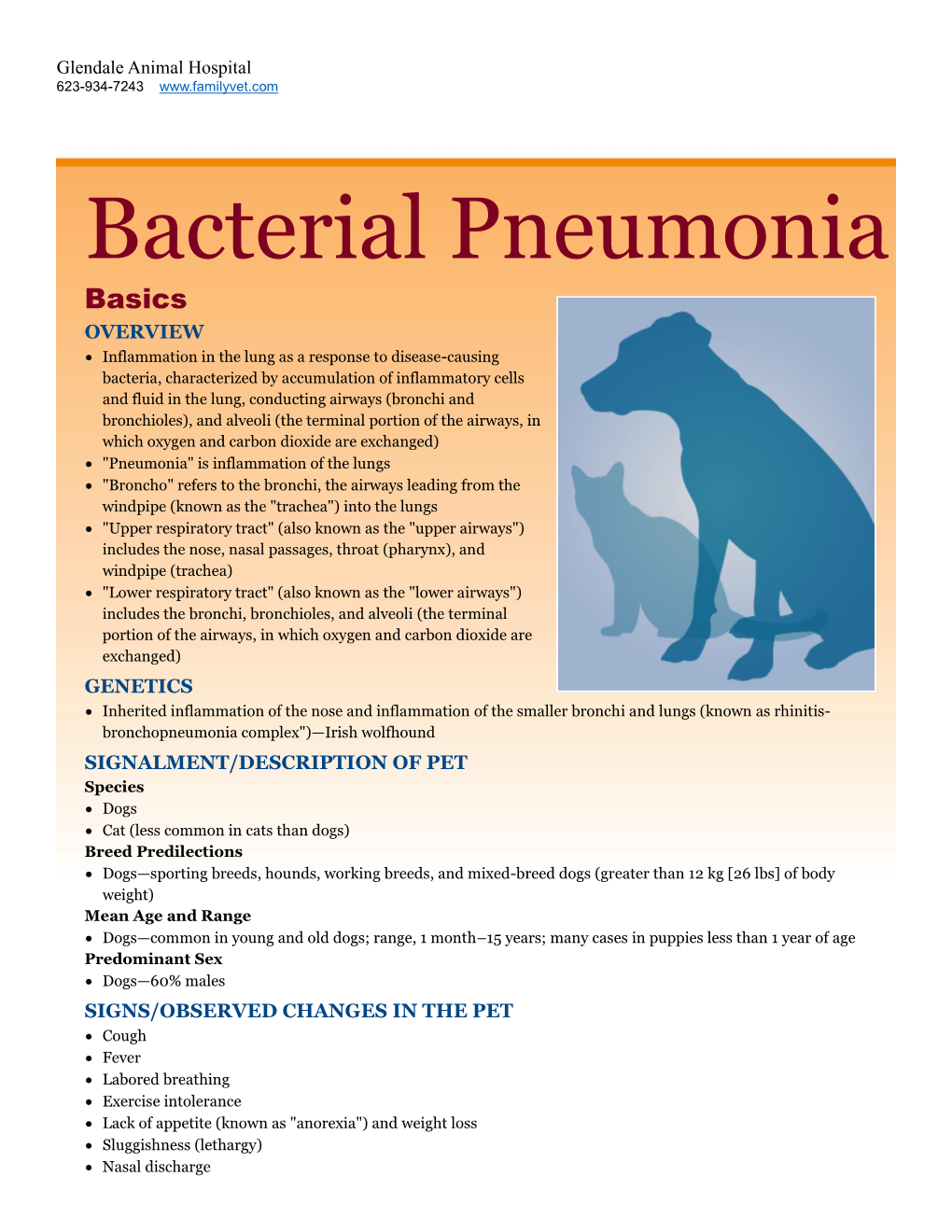 Bacterial Pneumonia