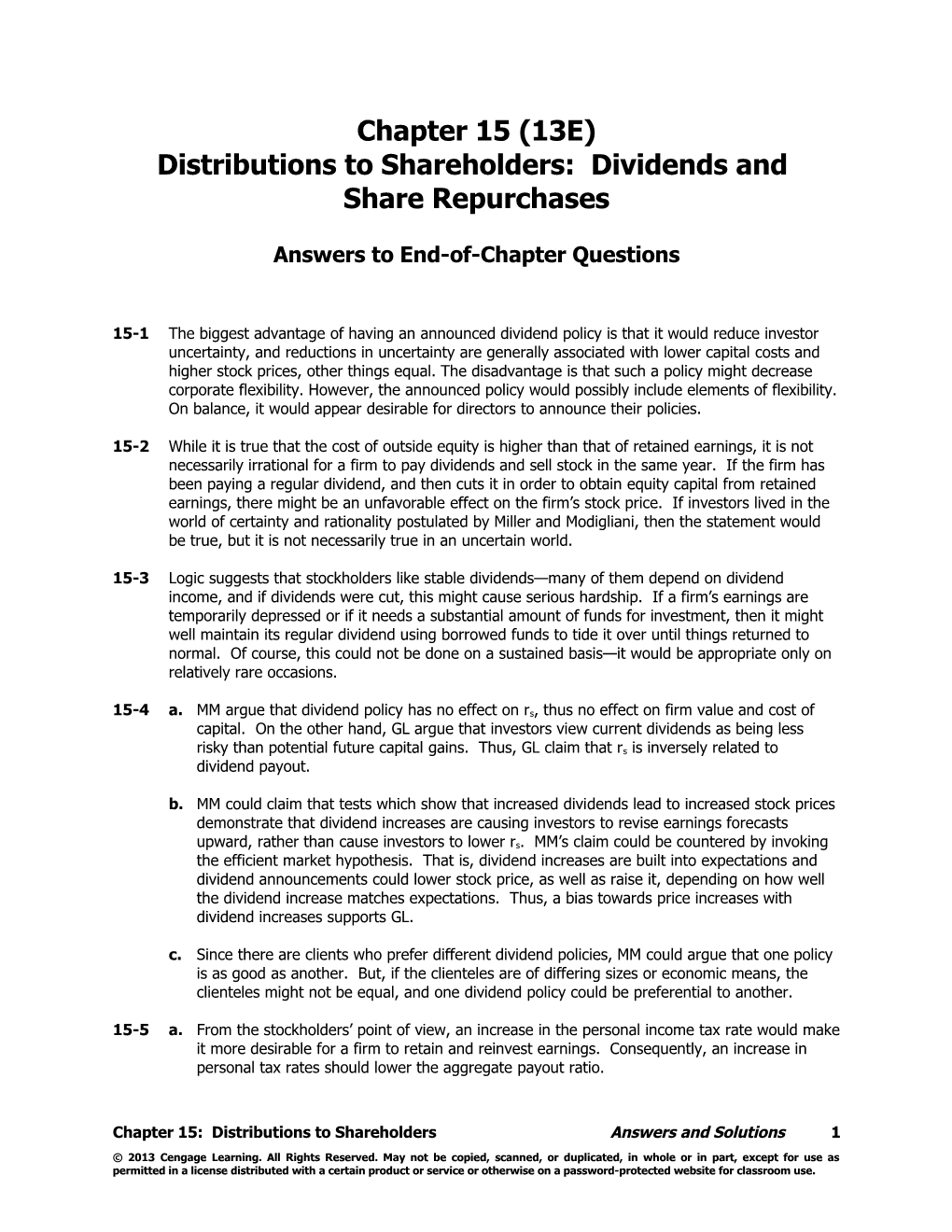 Answers to End-Of-Chapter Questions s3