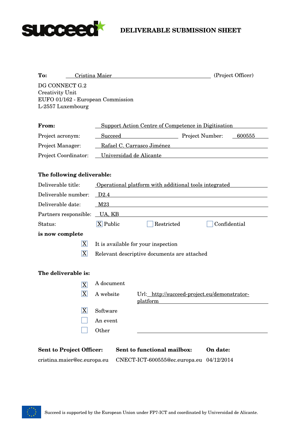 Operational Platform with Additional Tools Integrated