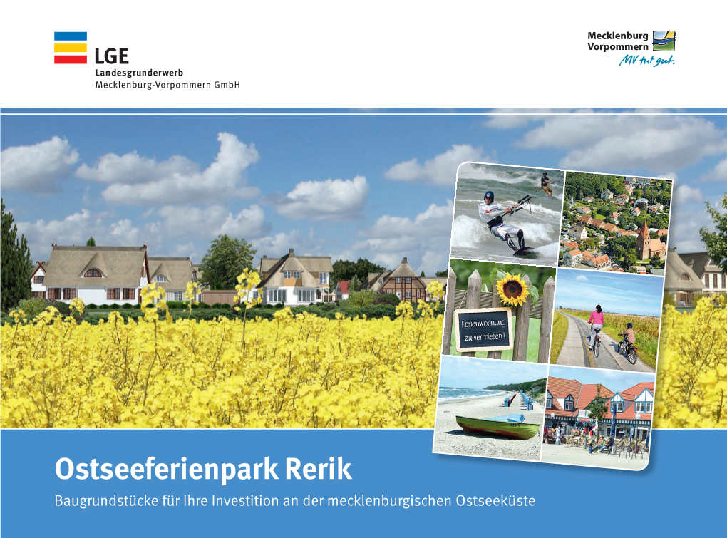Ostseeferienpark Rerik Baugrundstücke Für Ihre Investition an Der Mecklenburgischen Ostseeküste