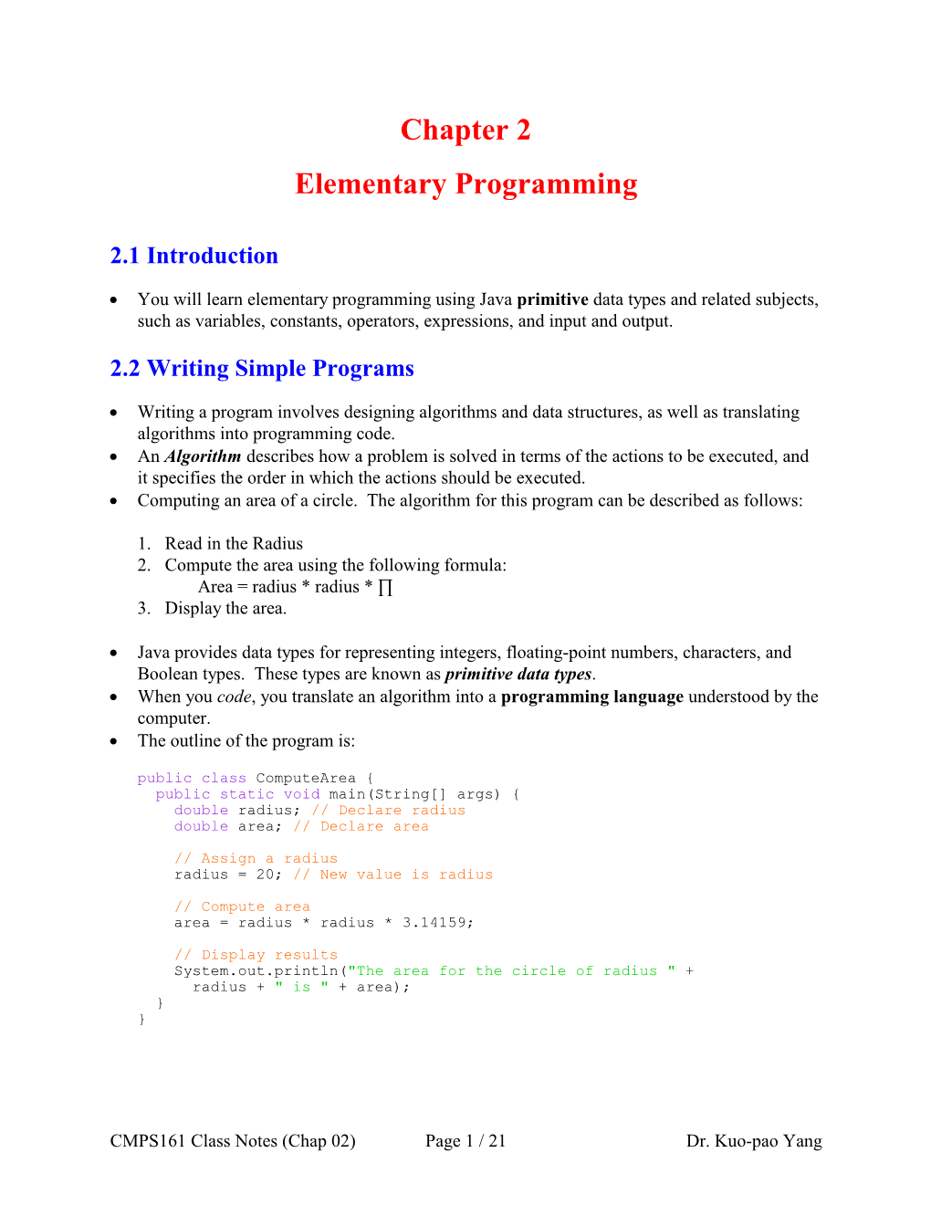 2.13 Augmented Assignment Operators