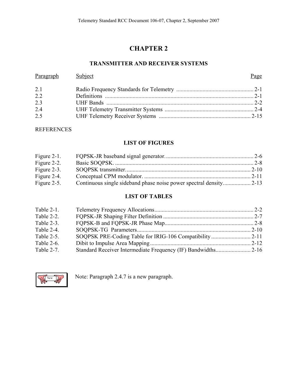 Transmitter and Receiver Systems