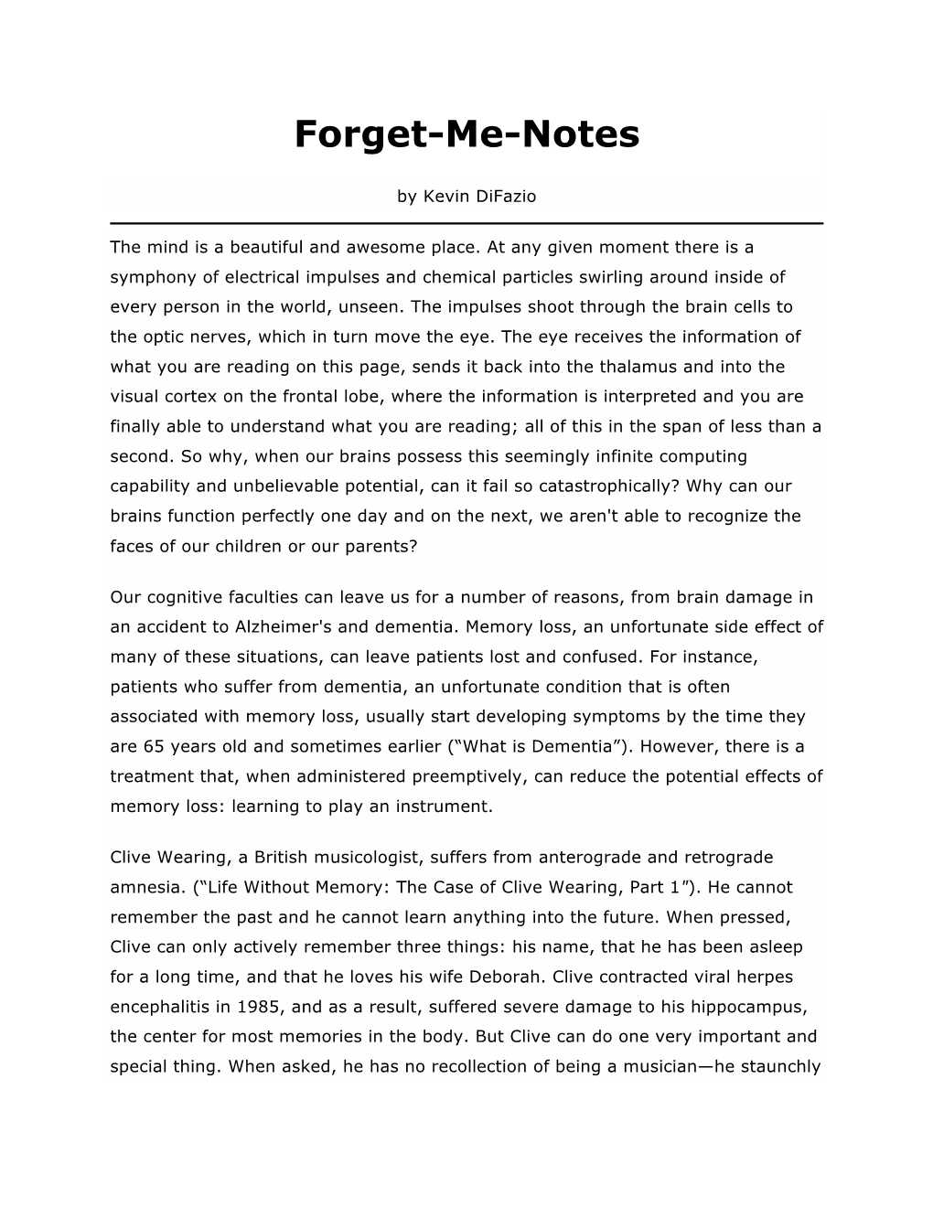 Forget-Me-Notes