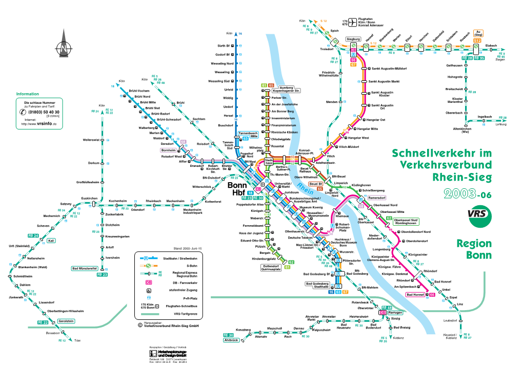 Schnellverkehr Im Verkehrsverbund Rhein-Sieg Region Bonn