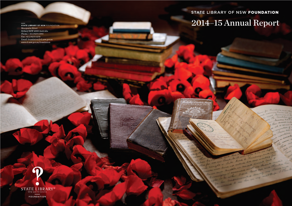 Foundation Annual Report 2014-15
