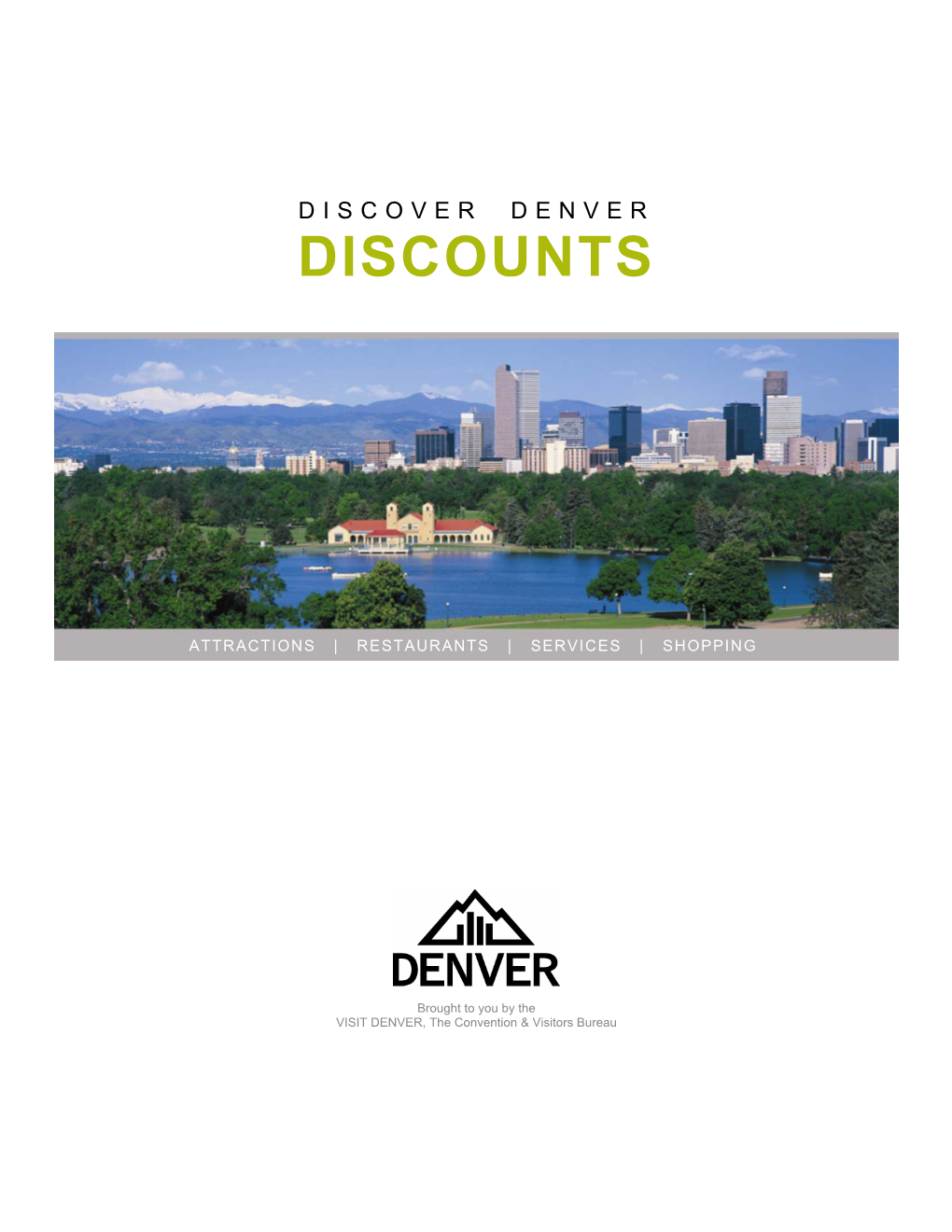 Discover Denver Discount Coupons
