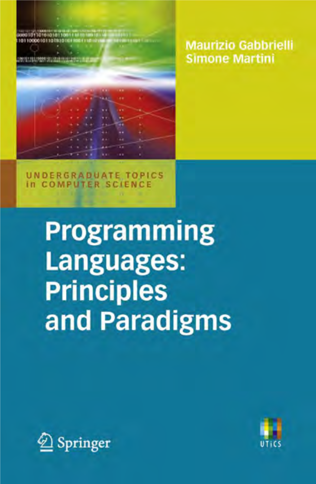 Programming Languages: Principles and Paradigms Prof