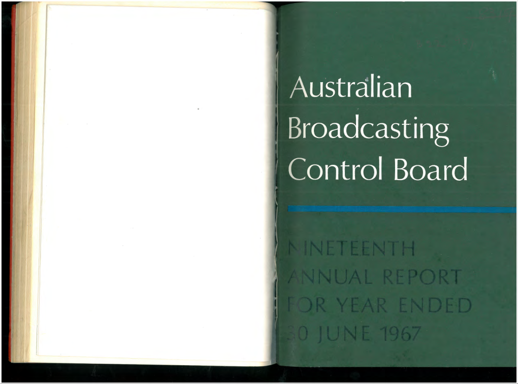 Abcb - Annual Report - 19 - 1966-1967.Pdf