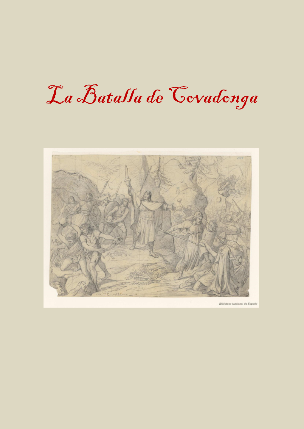 La Batalla De Covadonga