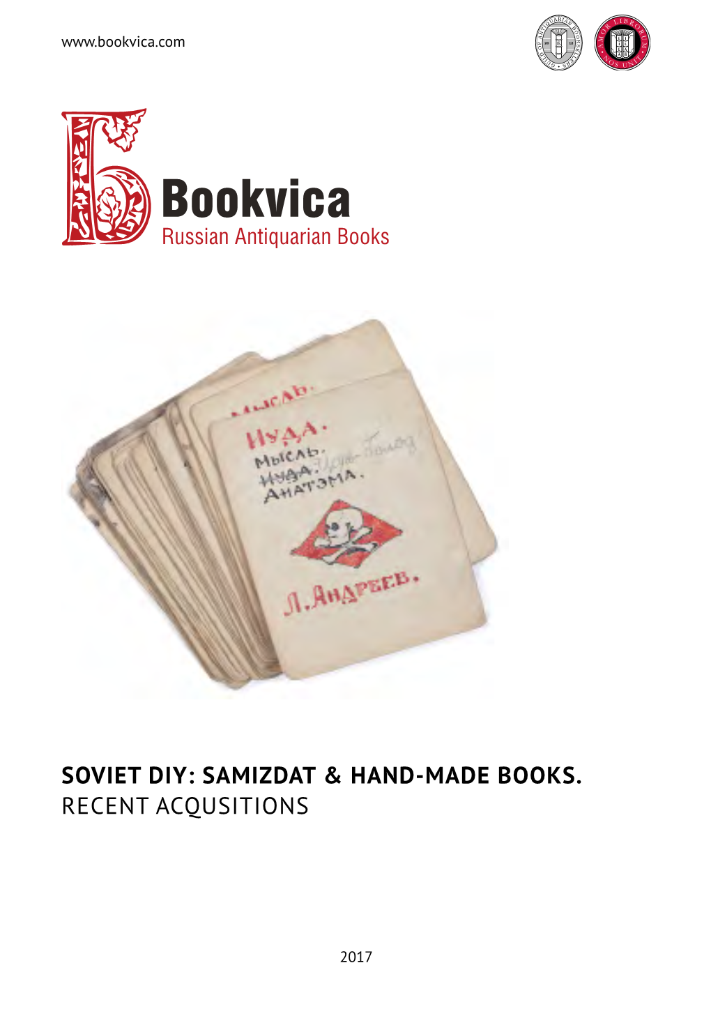 Soviet Diy: Samizdat & Hand-Made Books