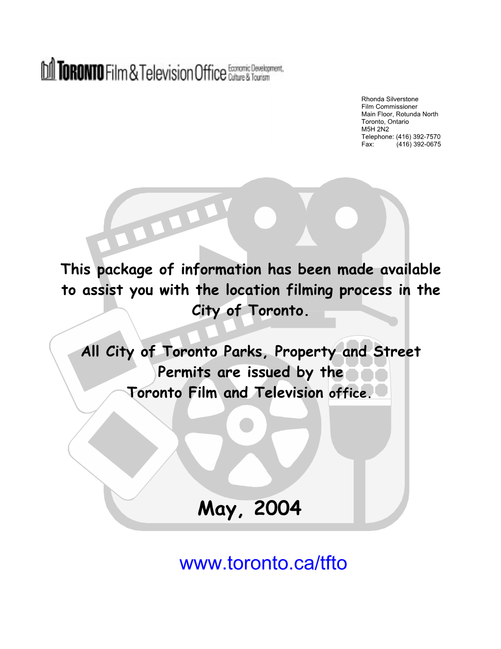 Toronto Film Permit Guide
