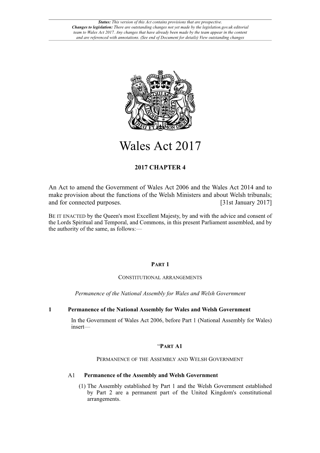 Wales Act 2017