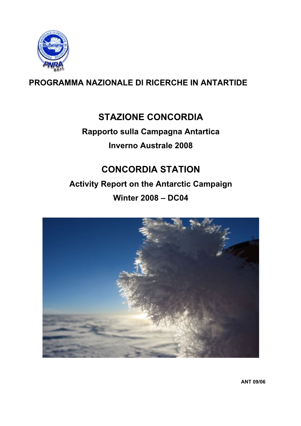 Stazione Concordia Concordia Station