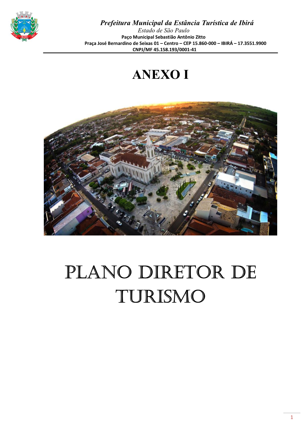 Plano Diretor De Turismo