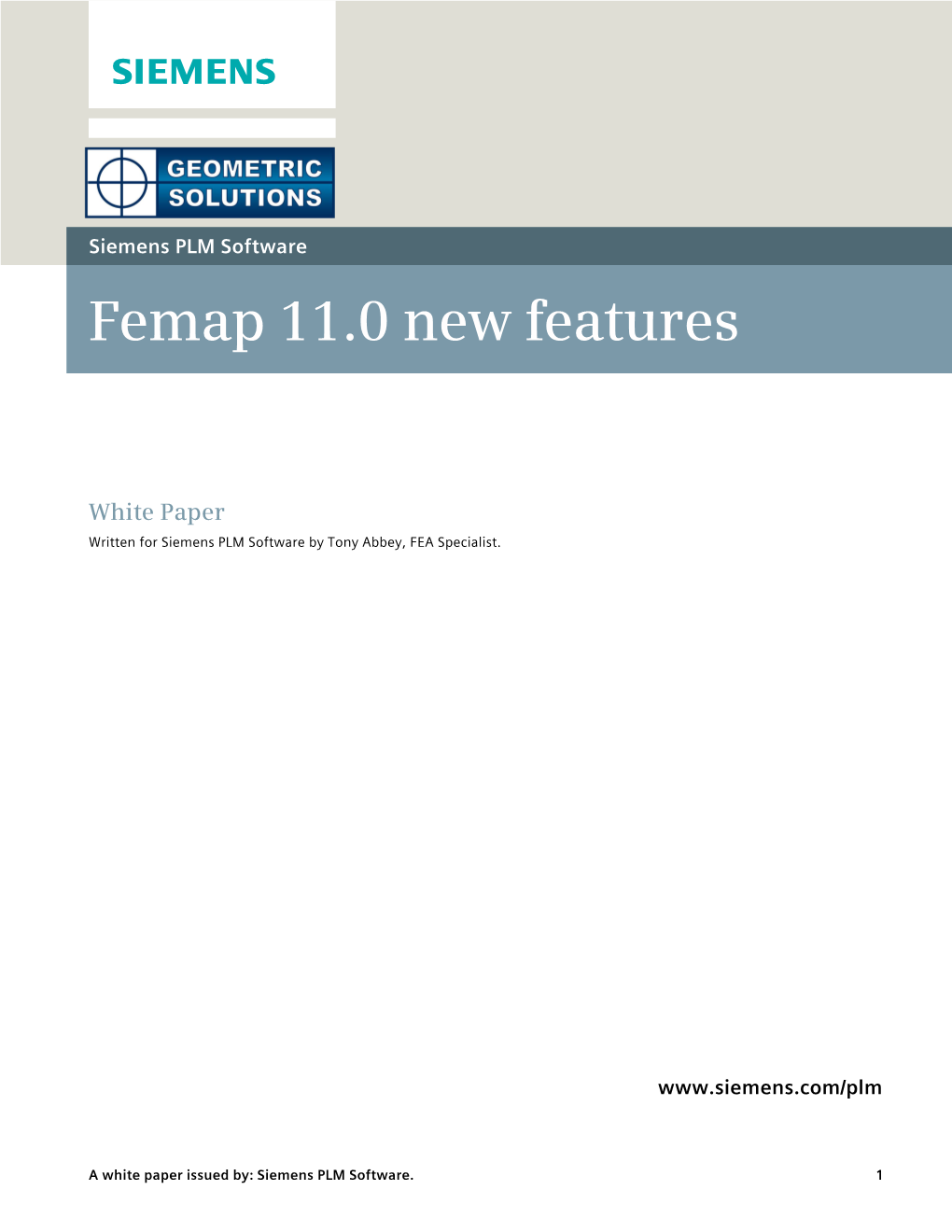 Femap 11 New Features Overview