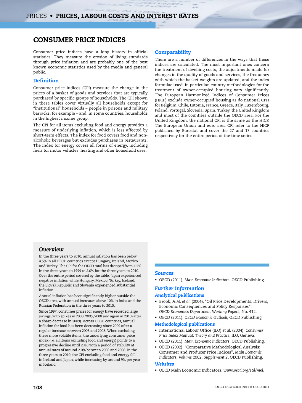 Consumer Price Indices Have a Long History in Official Comparability Statistics