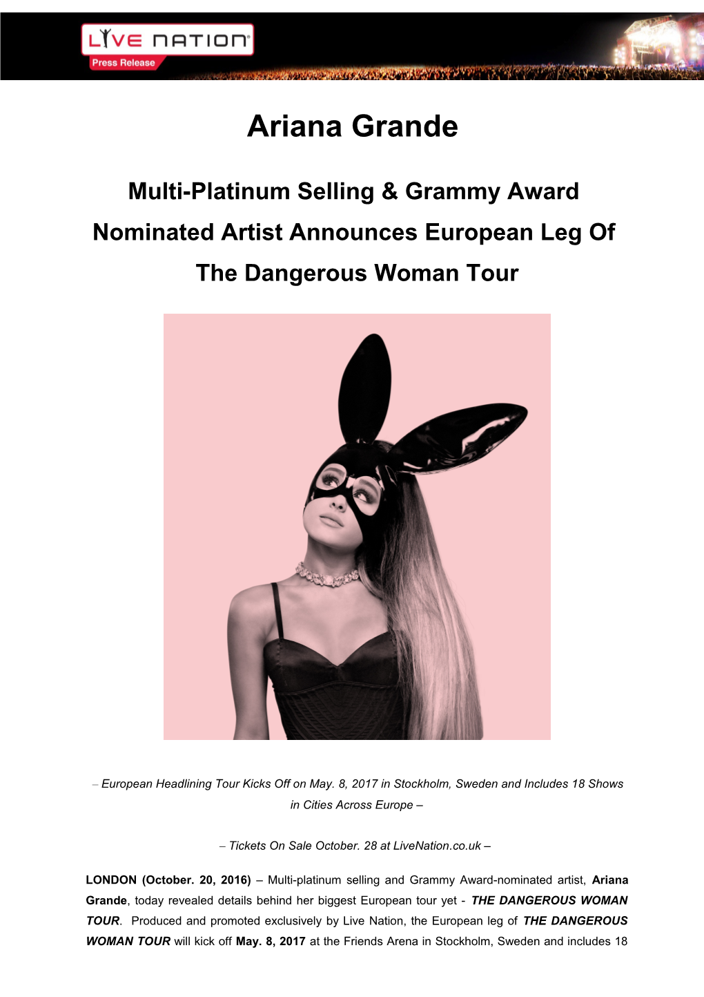 Multi-Platinum Selling & Grammy Award