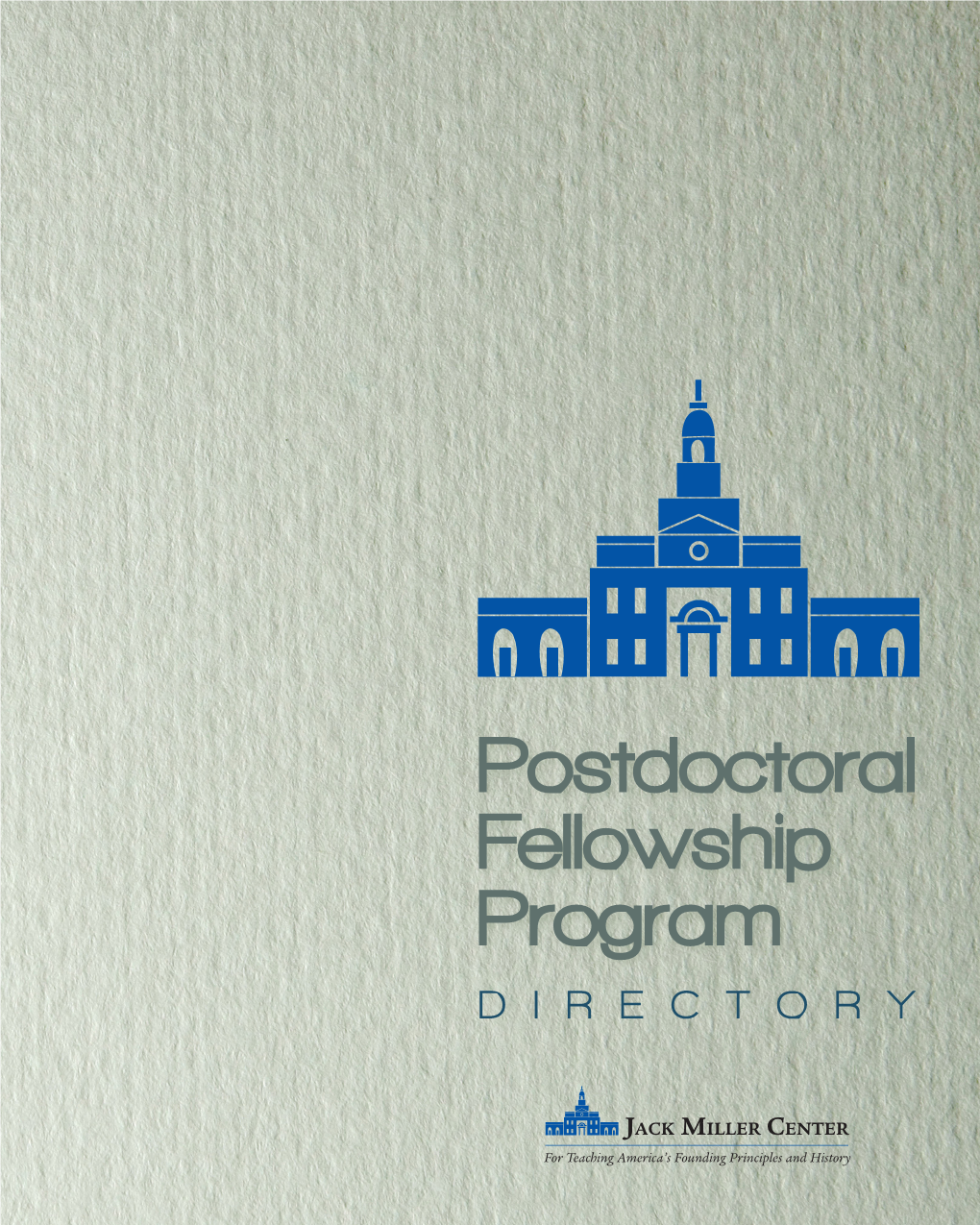 Postdoctoral Fellowship Program DIRECTORY