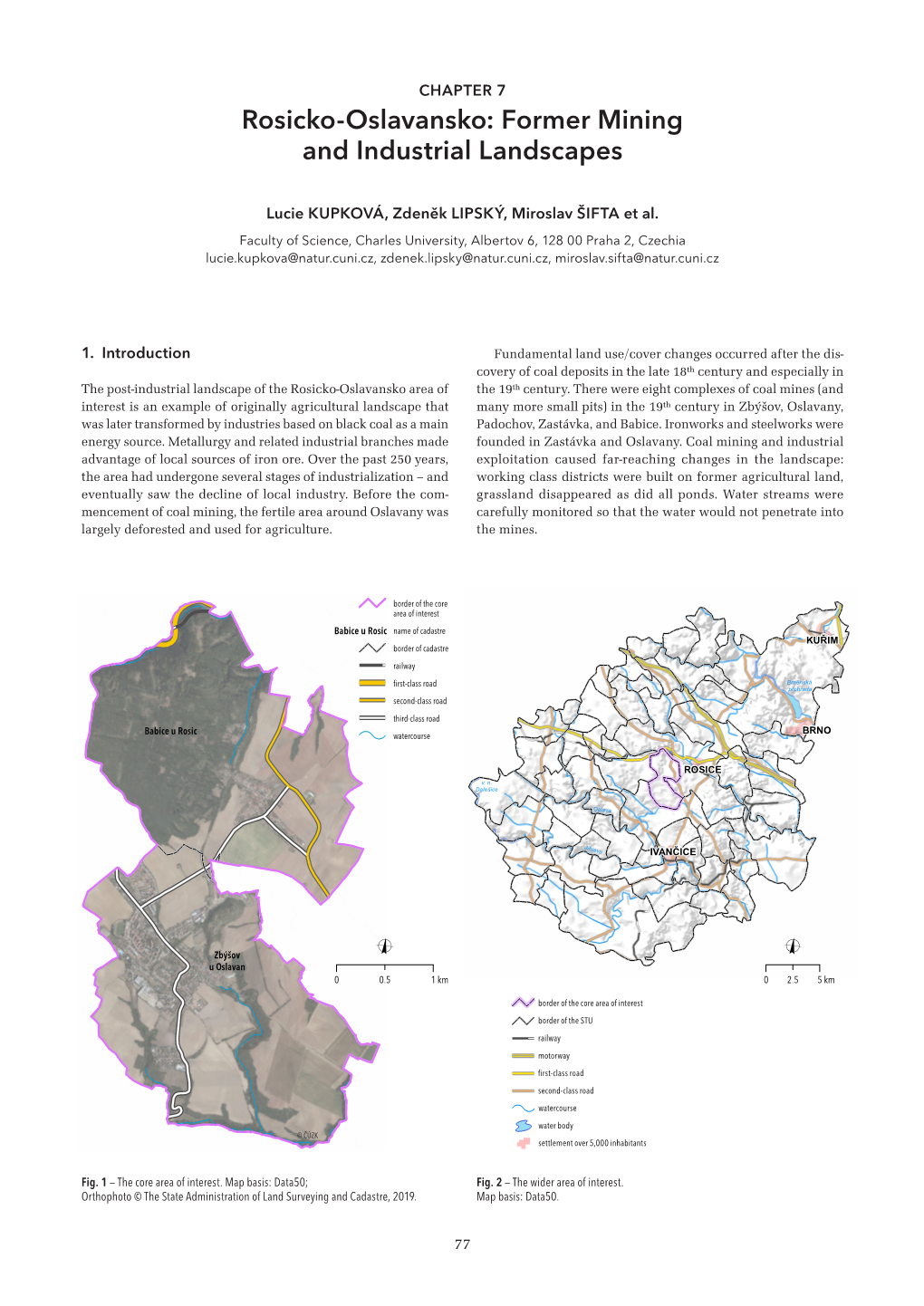 Rosicko-Oslavansko: Former Mining and Industrial Landscapes