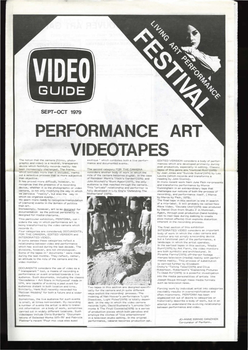 Performance Art Videotapes